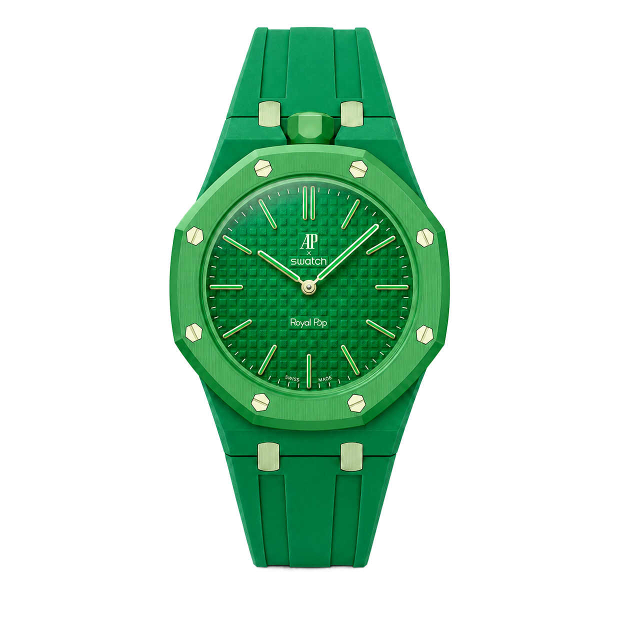 GREEN EIGHT Rubber Strap